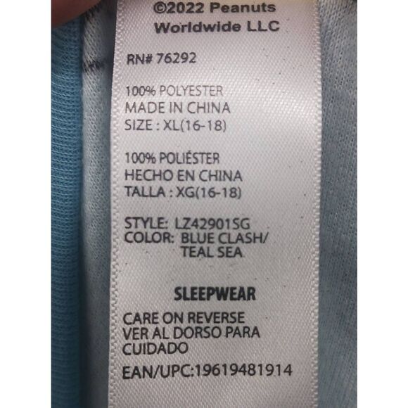 Peanuts Snoopy extra large pajama set - Picture 6 of 7